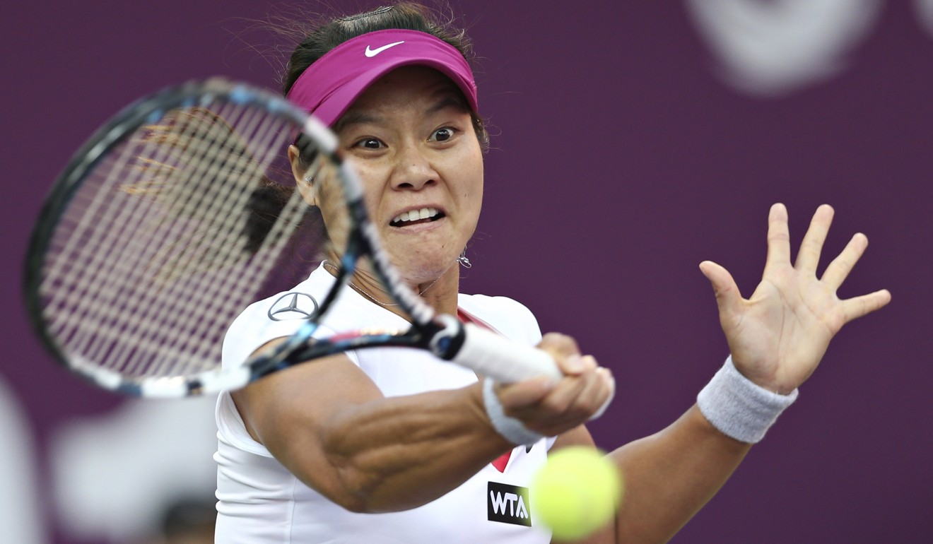 Li Na in action during her glory run in 2014. Photo: Reuters