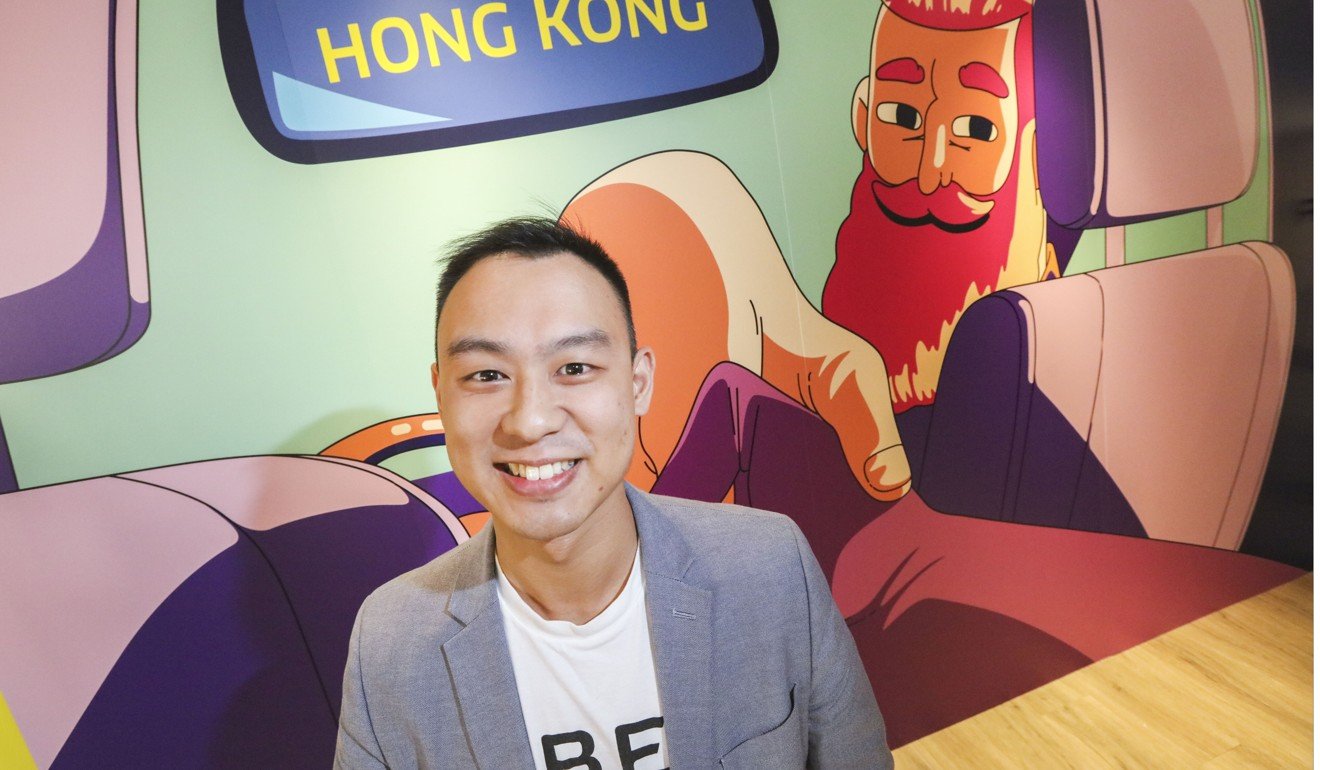 Kenneth She Chun-chi, general manager of Uber Hong Kong, said the sharing economy was a ‘mega trend’ which a sophisticated economy such as Hong Kong should embrace. Photo: Felix Wong