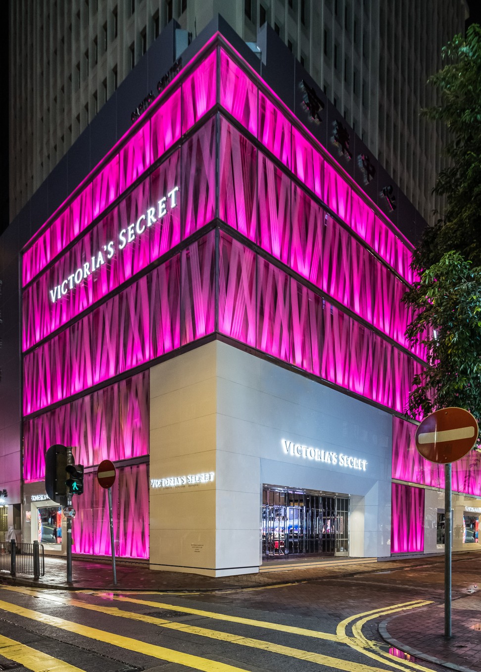 The new Victoria’s Secret store in Causeway Bay.