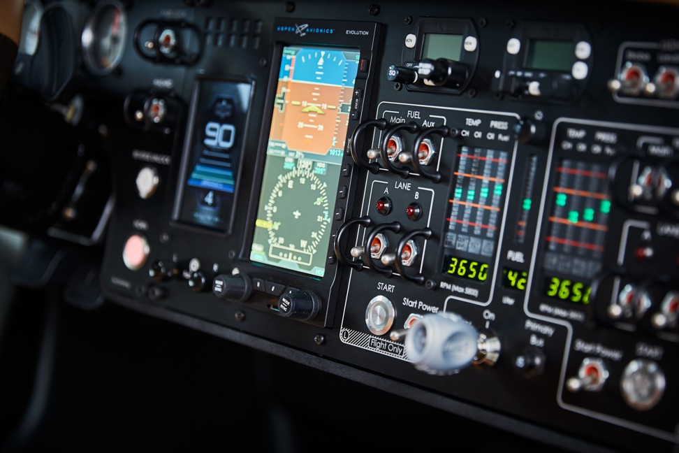The PAL-V Liberty control panel offers state-of-the-art control. Photo: PAL-V