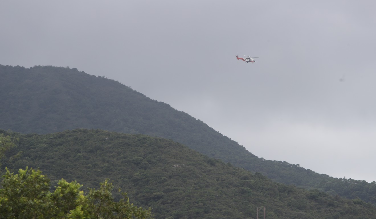 More than 100 rescuers have been on the lookout for Patrick Chung. Photo: Winson Wong