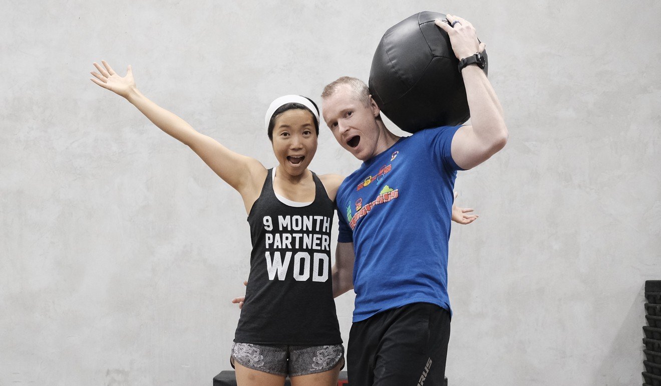 Cris O’Brien met his wife, Vanessa, at CrossFit and the couple got married last year. Photo: Crossfit Asphodel