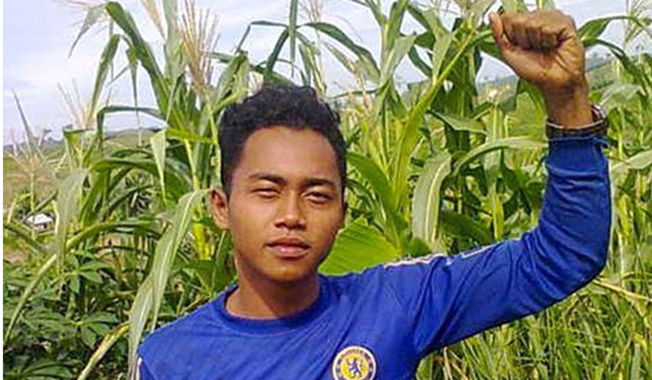 Indra Pelani spoke up for the rights of tenant farmers in Indonesia.