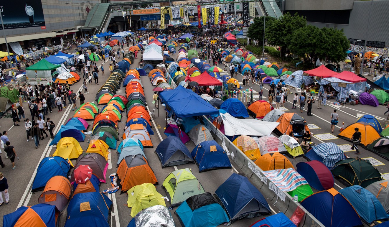 Choi Park-lai predicted the Occupy protests in 2014. EPhoto: EPA