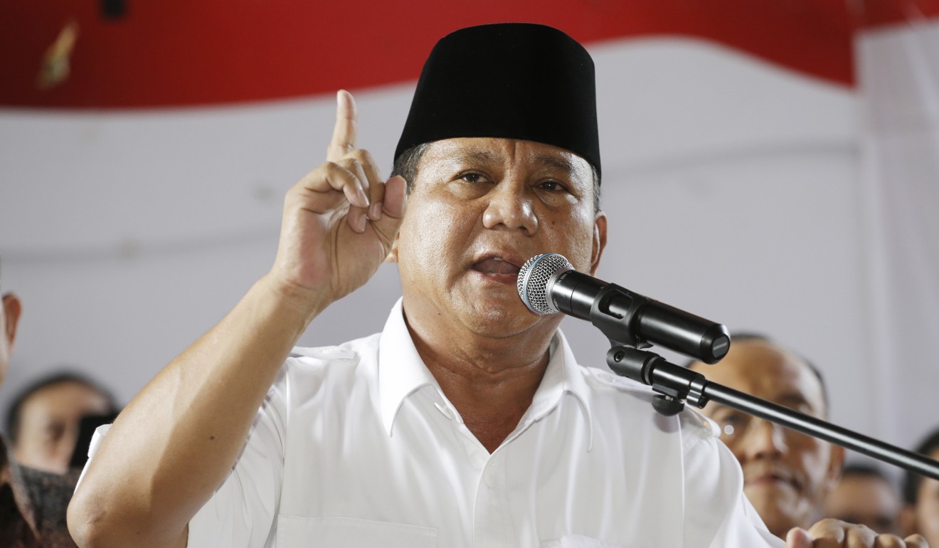 Prabowo Subianto. File photo: AP