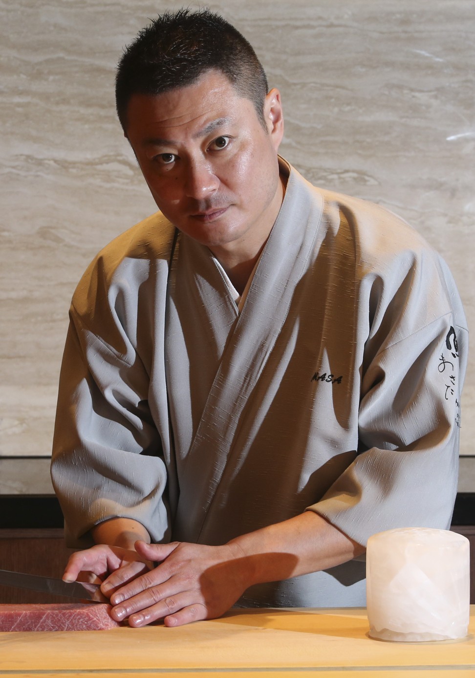 Chef Masataka Fujisawa from Sushi Masataka, Hong Kong. Photo: David Wong