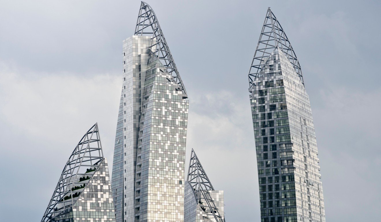 Reflections at Keppel Bay, a luxury residential development near Sentosa island in Singapore. Photo: Alamy