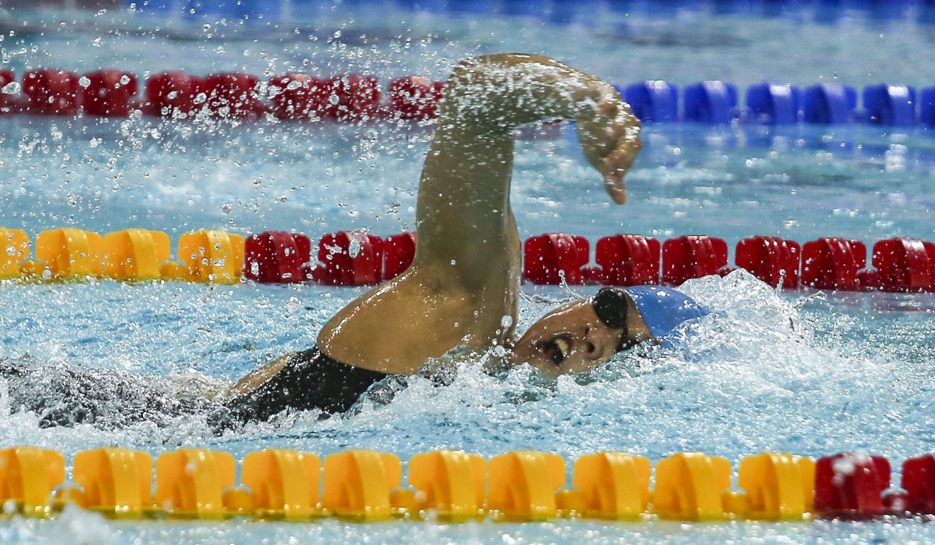 Sze Hang-yu is one of Hong Kong’s most experienced swimmers going to the Asian Games. Photo: Xiaomei Chen