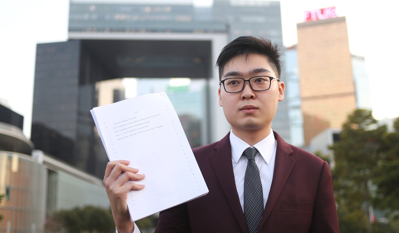 Andy Chan was banned from running in the 2016 Legco election. Photo: Winson Wong