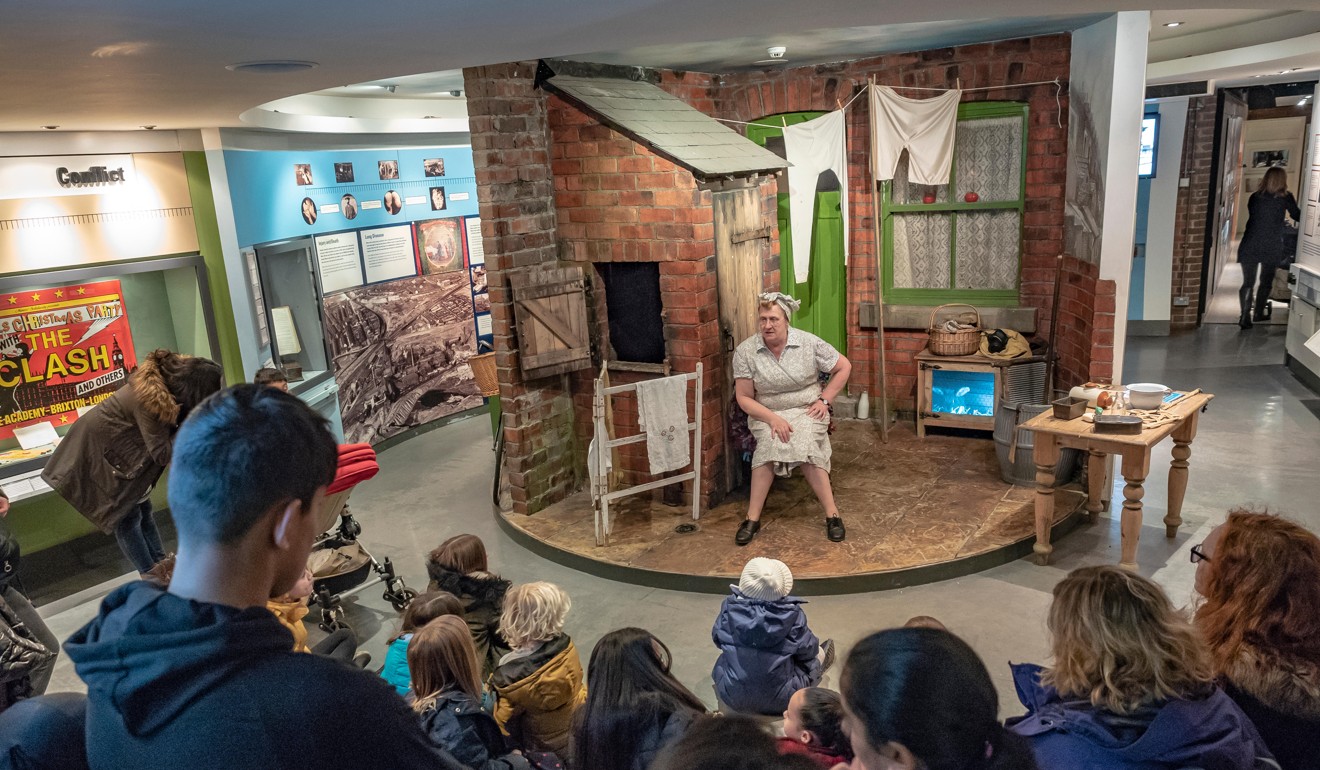 A presentation at the National Coal Mining Museum, in Britain. Picture: Alamy