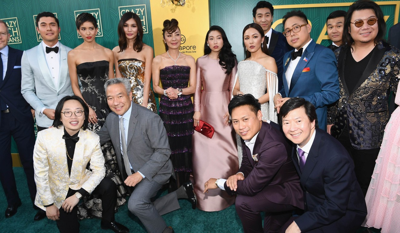 The cast of Crazy Rich Asians. Photo: AFP