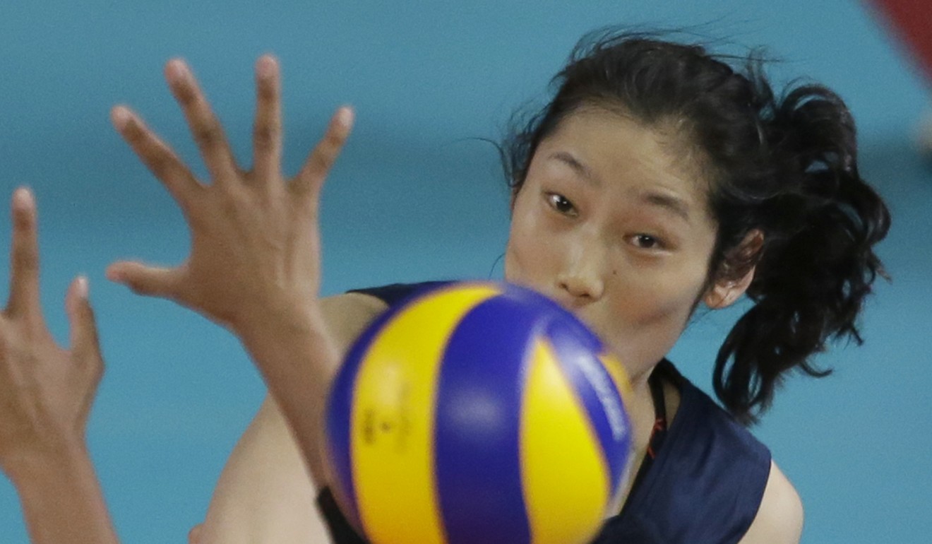 China volleyball player Zhu Ting. Photo: AP
