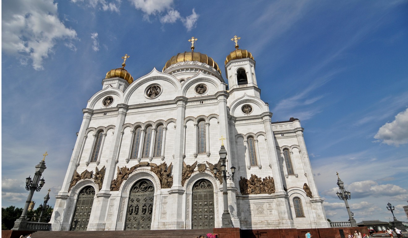 The Cathedral of Christ the Saviour, in Moscow. Picture: Alamy