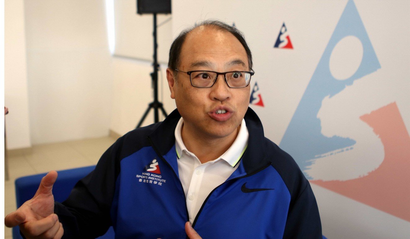 SI chairman Lam Tai-fai wants Hong Kong athletes to take the next step by winning medals at the Tokyo Olympics. Photo: Chan Kin-wa