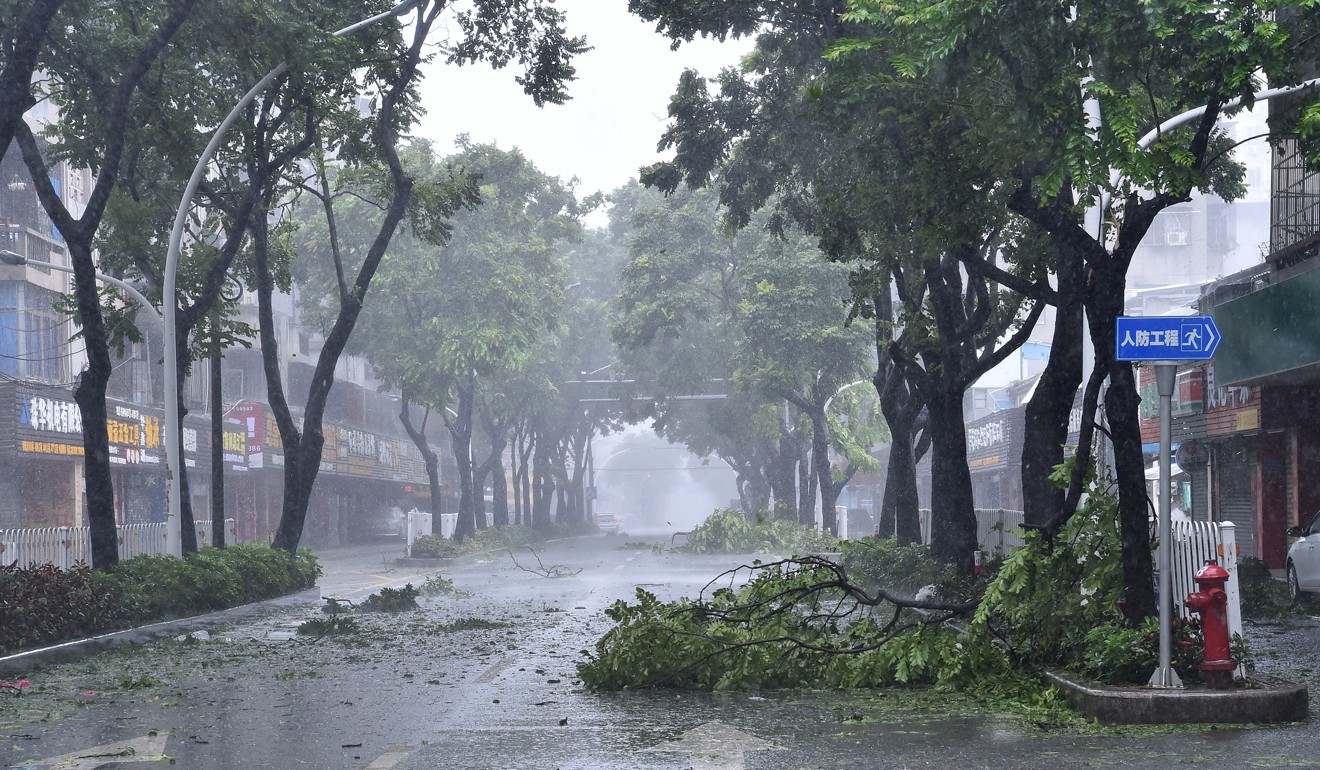 About 3.1 million people were evacuated before Typhoon Mangkhut hit, according to local media. Photo: Xinhua