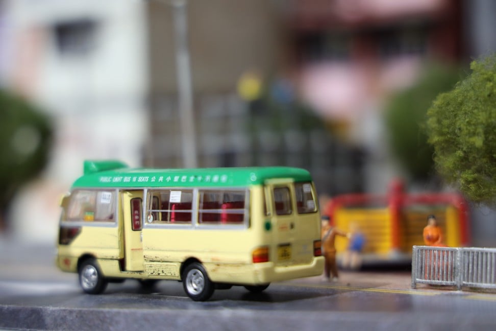An EOS R image of a model of a Hong Kong minibus, with no processing involved. Photo: Joyce Yung