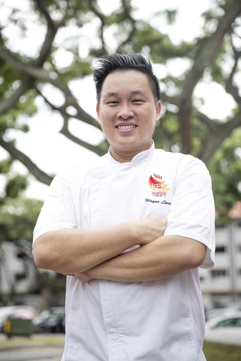 Chef Wayne Liew, who now runs the Ken Eng Kee Seafood restaurant