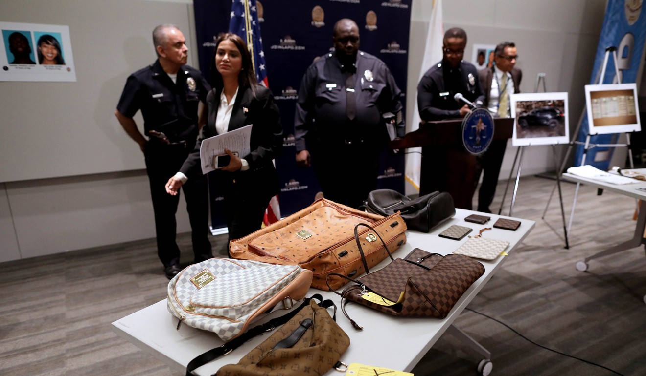 Four arrested for spate of Los Angeles burglaries that targeted(02)