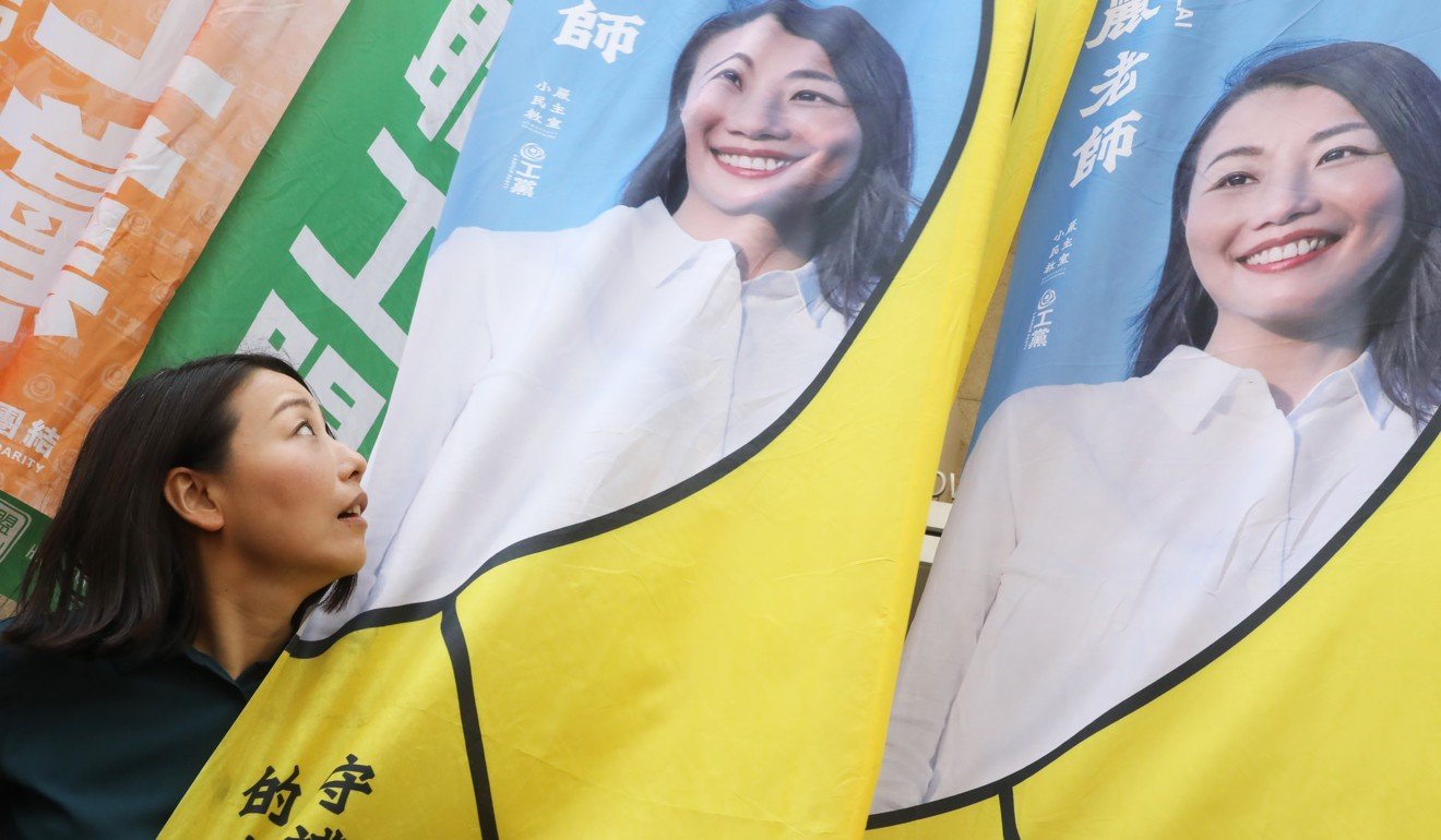 Lau was removed from Legco over her oath, which she was judged to have taken improperly. Photo: K.Y. Cheng