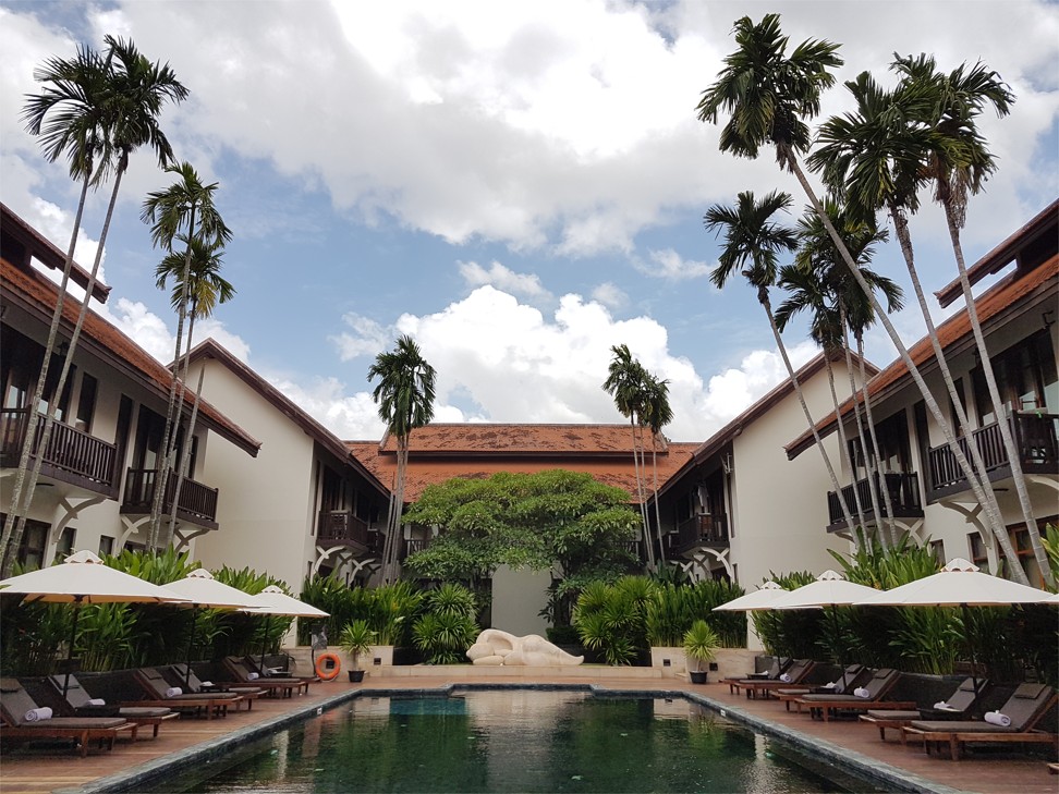 Anantara Angkor offers elegance and comfort in the old part of Siem Reap.