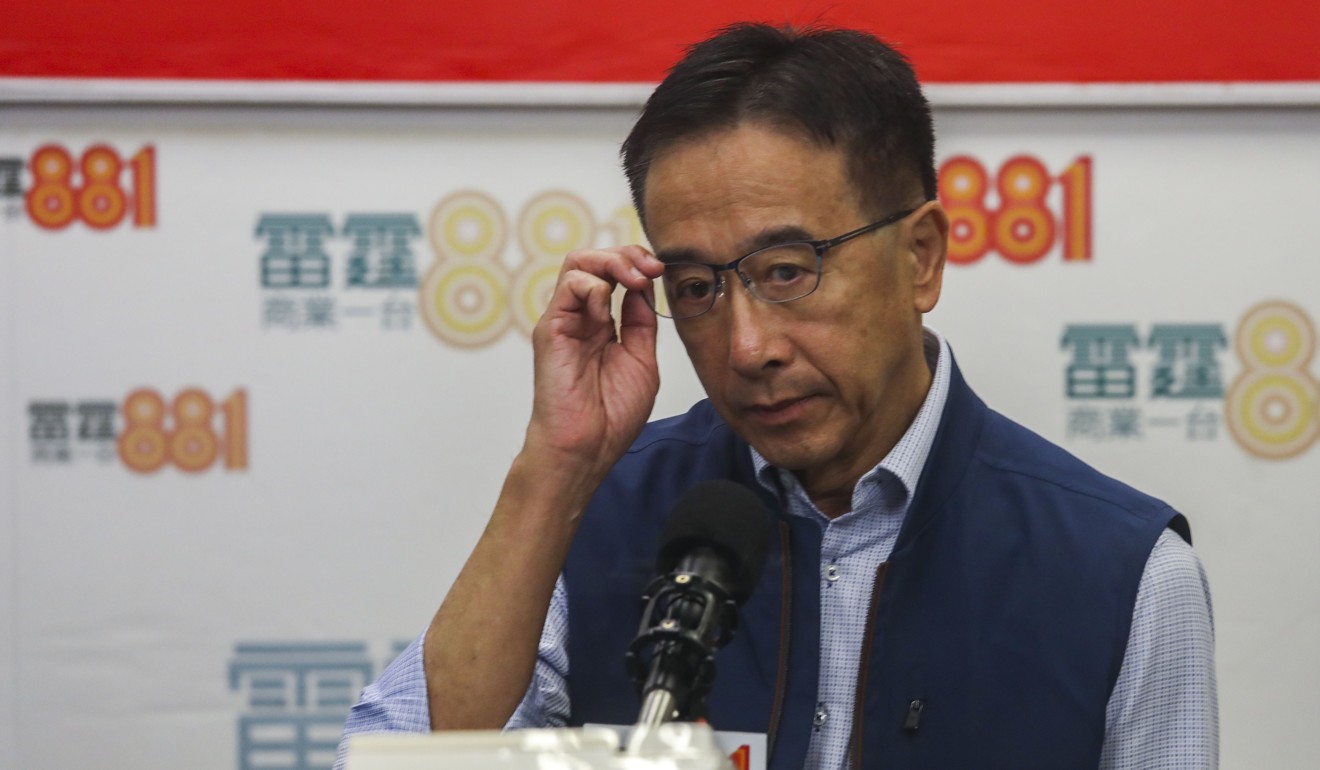 Former lawmaker James Tien’s photos ended up on seven fake Facebook accounts. Photo: Tory Ho
