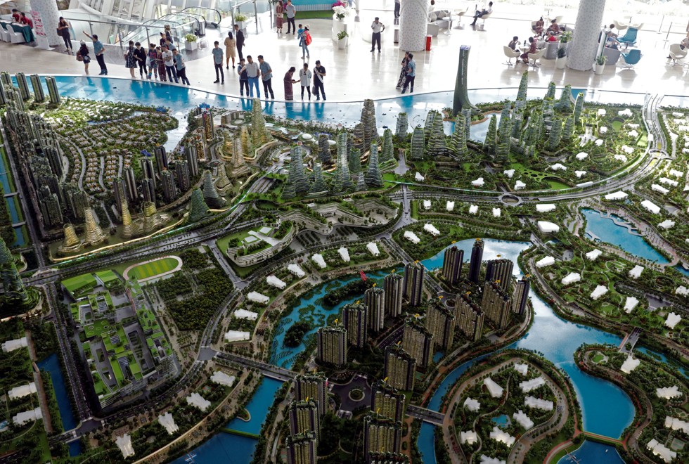 Chinese investors who have bought homes in Country Garden’s Forest City project in Johor, Malaysia are worried. Photo: Reuters