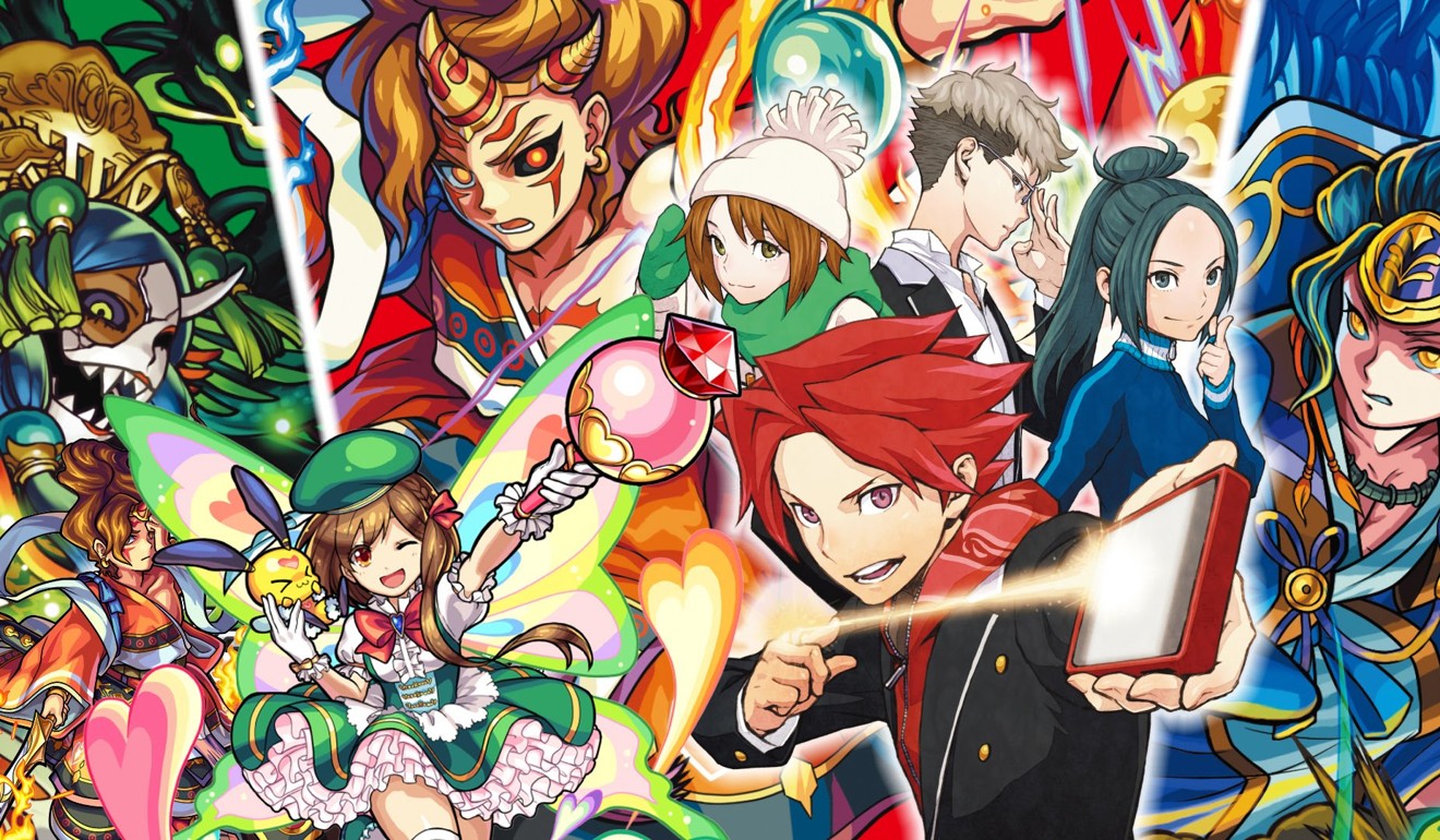 An illustration of Japanese hit mobile game “Monster Strike.” Photo: Handout.