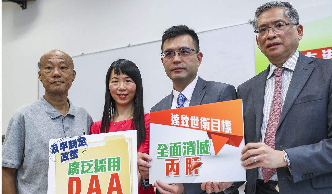 Professor Grace Wong Lai-hung (second from left), one of the authors of the study, said a lack of awareness was a problem. Photo: Winson Wong