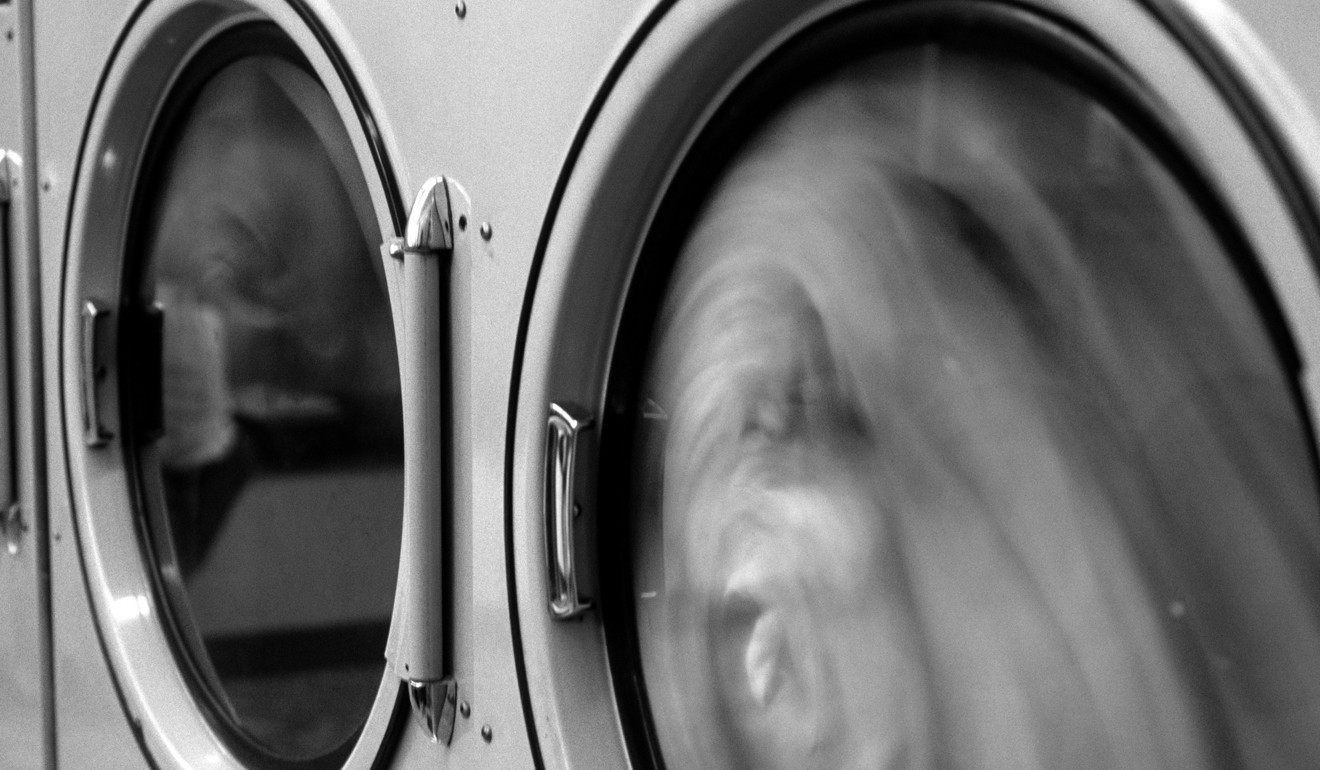A child fell into a washing machine in Brunei after watching bubbles, but emerged unscathed.