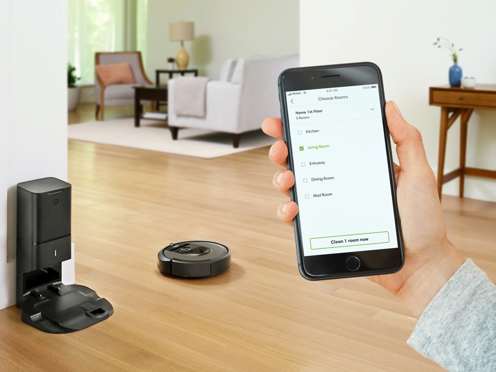 Voice assistants such as Amazon Alexa and Google Assistant can be used to control the Roomba i7+ Robot Vacuum with voice commands.