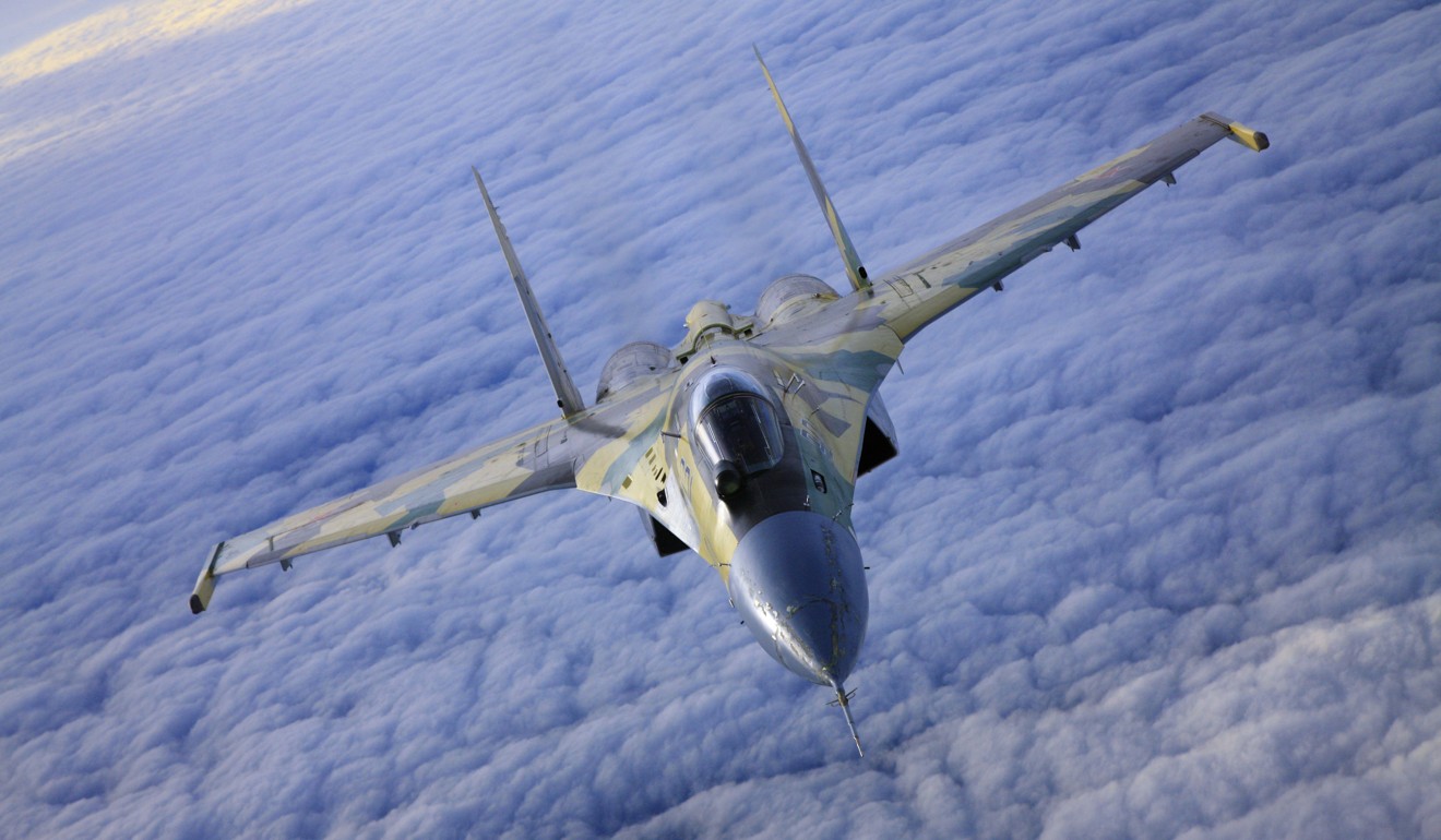 Washington imposed sanctions on the Chinese military partly for buying SU-35 combat aircraft in 2017 from Russia. Photo: Handout