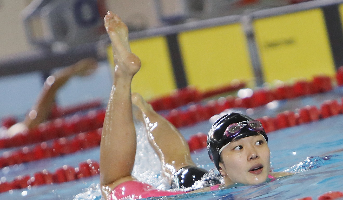 Stephanie Au swims at the Hong Kong Festival of Sports. Photo: Winson Wong