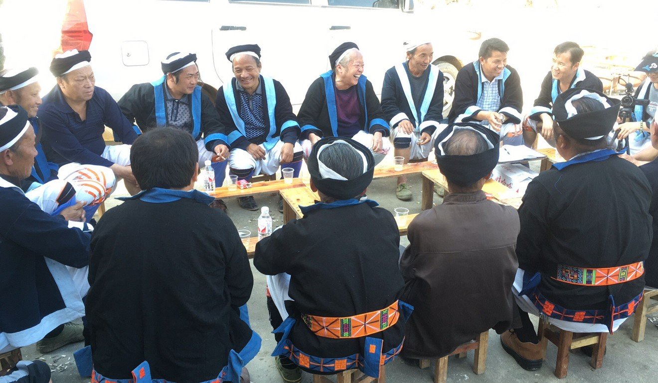 The singing masters in Baikuyao district in Guangxi.