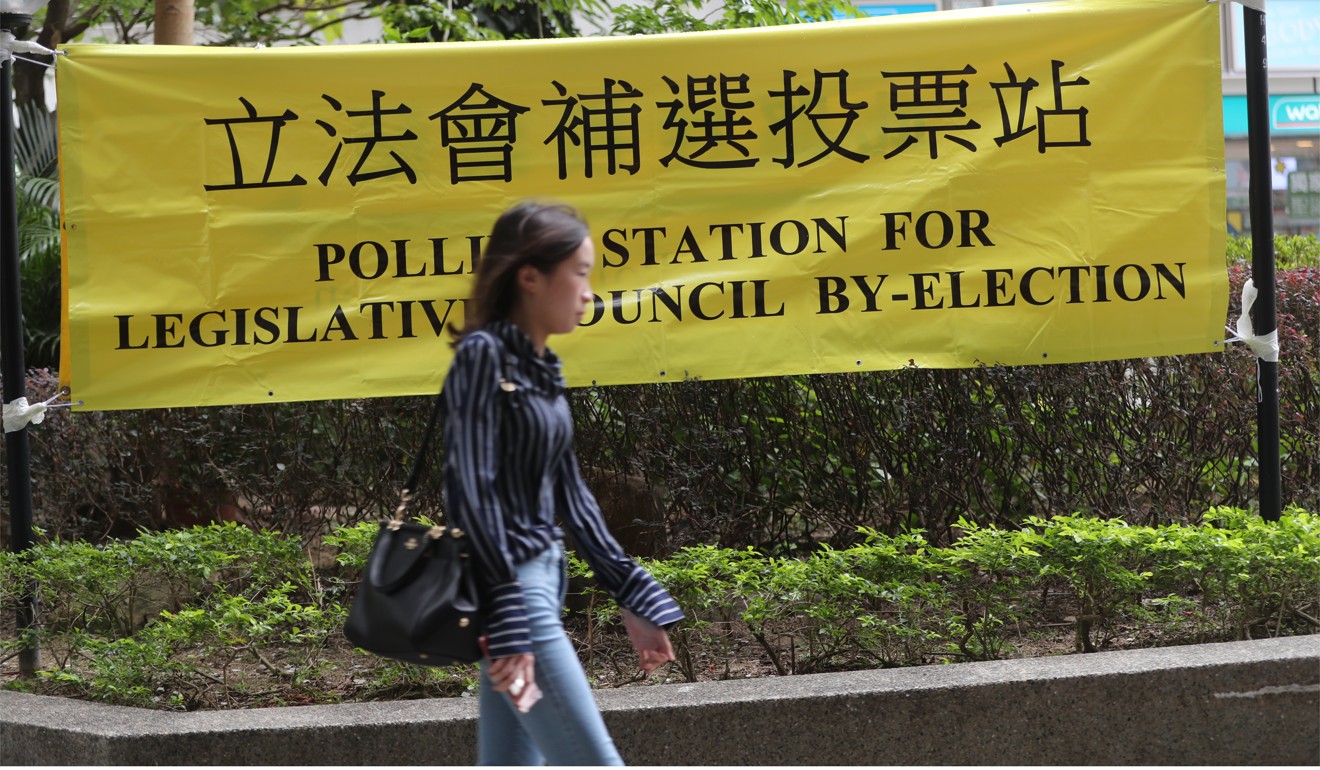 The margin of defeat for the pan-democrats was even wider than in March in an area which has traditionally been an opposition stronghold. Photo: Edward Wong