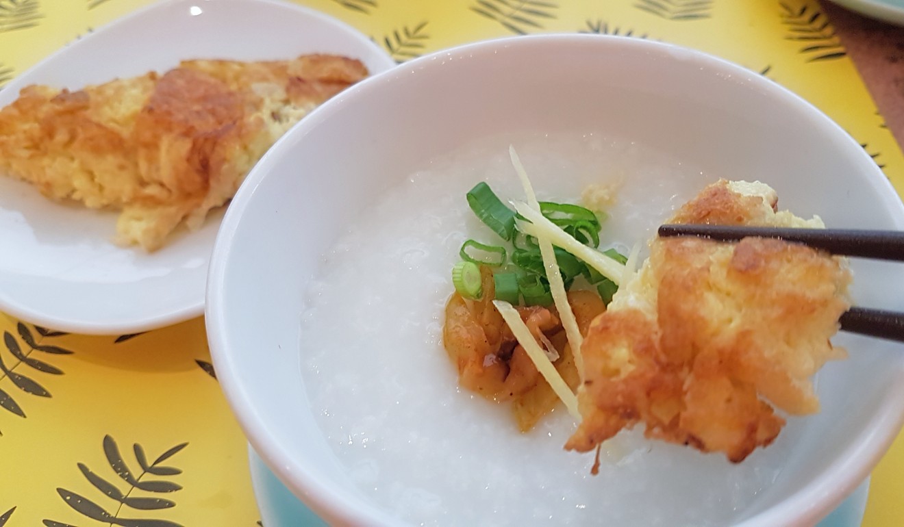 Teochew muay served with chye poh omelette at the Lemon Garden, Shangri-La Hotel, Kuala Lumpur, in Malaysia. Photo: Cedric Tan