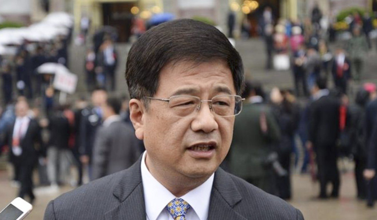 Zheng Xiaosong, head of the Chinese government’s liaison office in Macau. Photo: Xinhau
