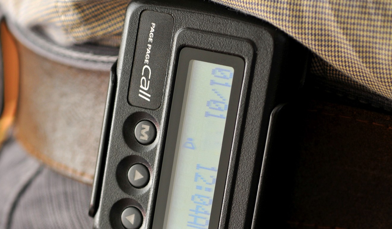 It used to be cool to have a pager on your belt. They’re still in some places, including hospitals, but Japan’s last provider of pager services has called time on them. Photo: Alamy