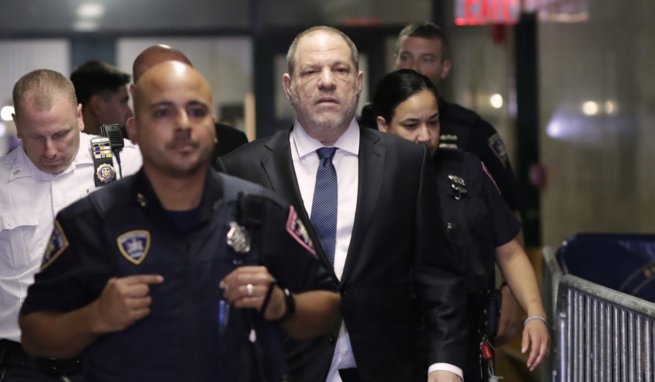 Weinstein entering the State Supreme Court in New York on October 11, 2018. Photo: AP