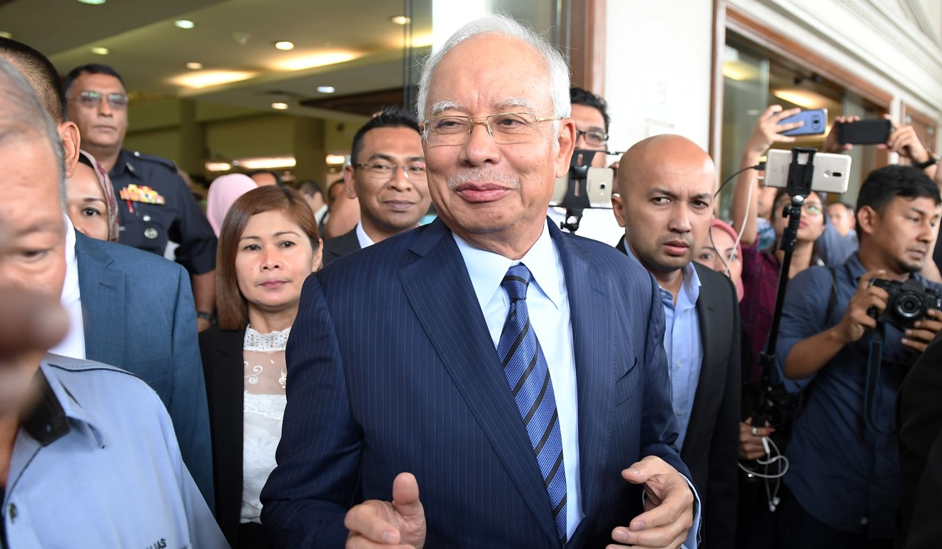 Former prime minister Najib Razak. Photo: AFP