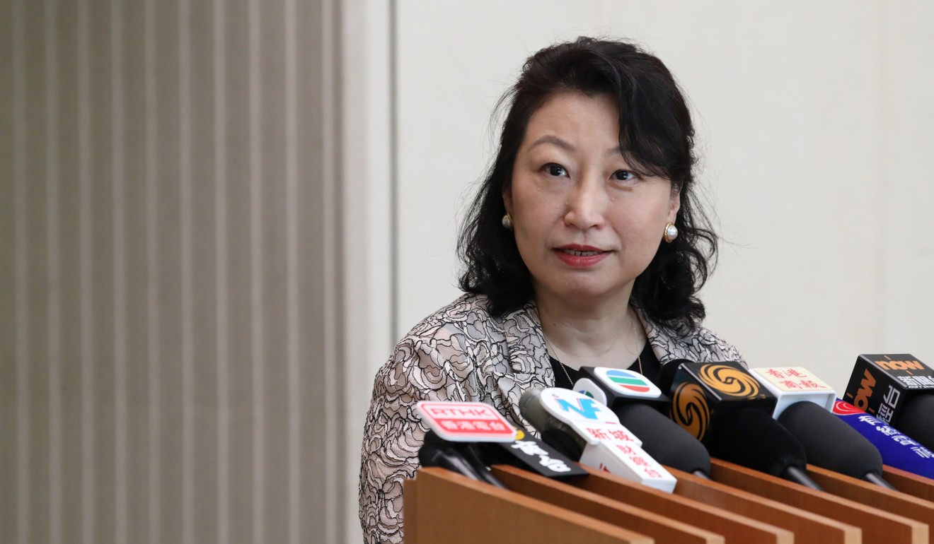 Pressure has mounted on Secretary for Justice Teresa Cheng to explain the decision. Photo: Nora Tam
