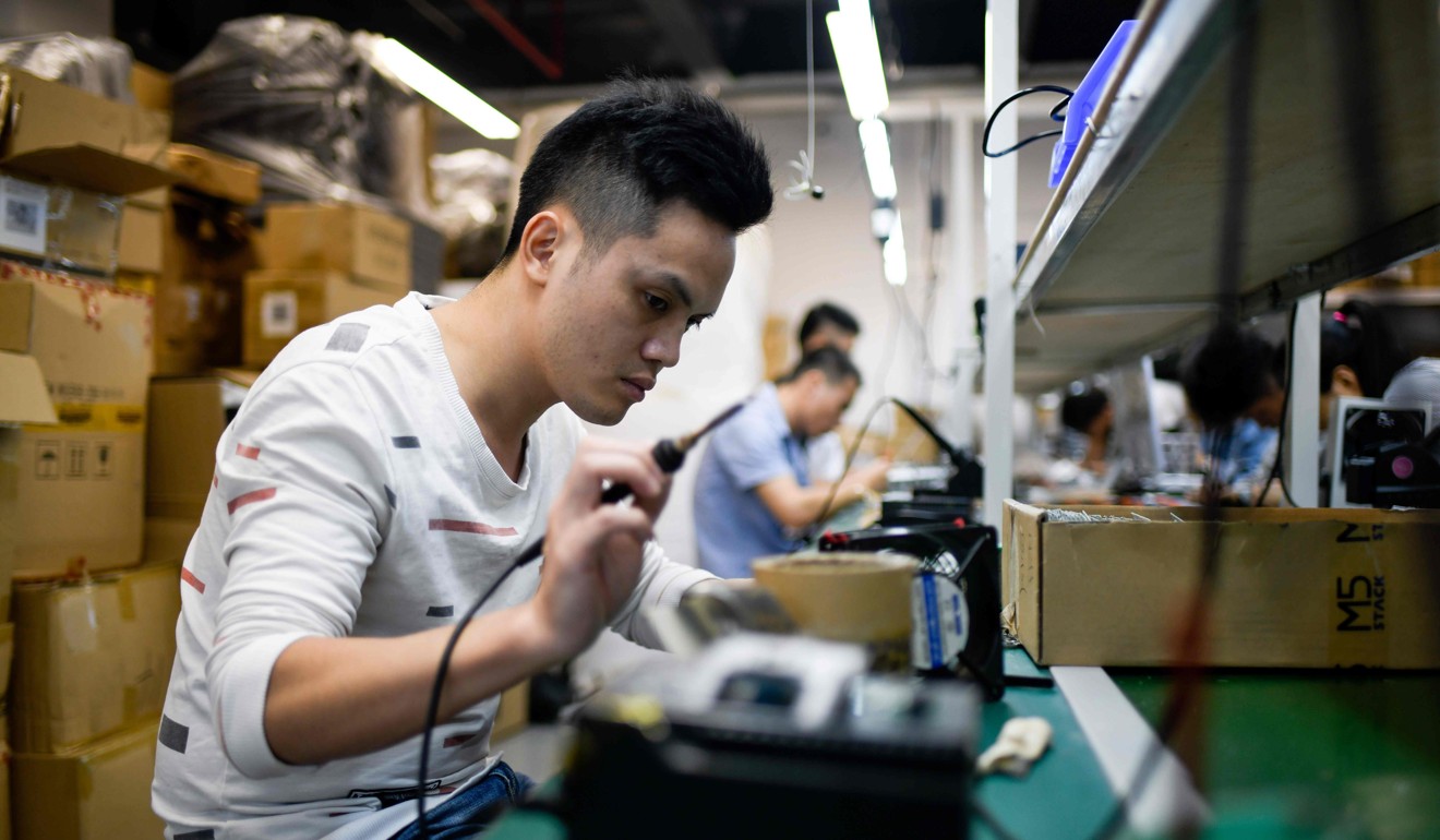 Private companies are the powerhouse of the Chinese economy. Photo: AFP