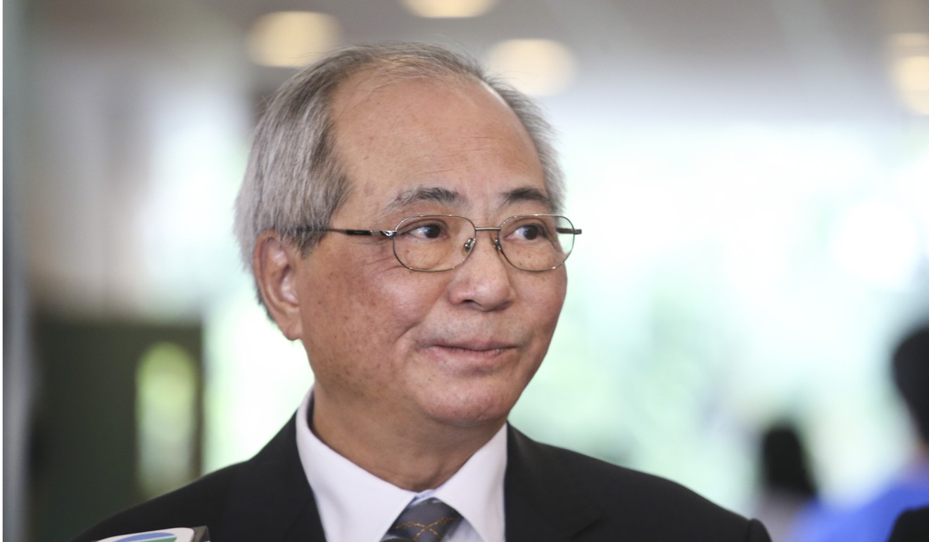 Former education secretary Eddie Ng. Picture: David Wong