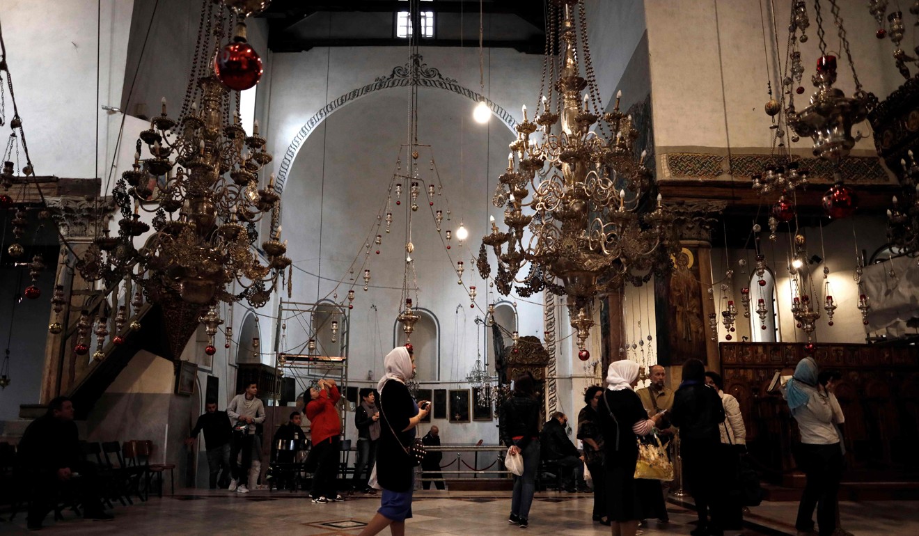 Tourism in Bethlehem is enjoying its best season in years, with hotels reporting especially high occupancy rates for the Christmas period. Photo: AFP