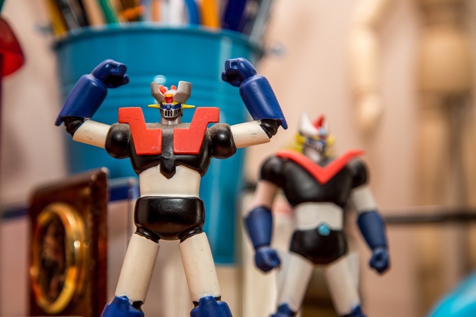 A vintage Mazinger robot figure by Bandai. Photo: Shutterstock