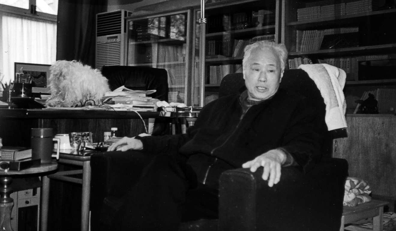 A 1993 file photo of Zhao Ziyang in his home in central Beijing. Photo: Reuters