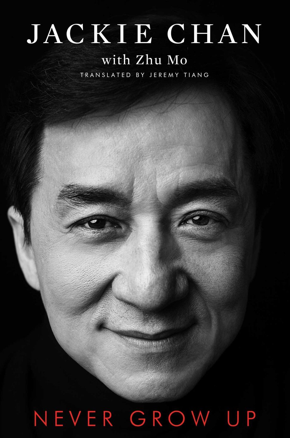 The front cover of Jackie Chan’s new memoir. Photo: Handout