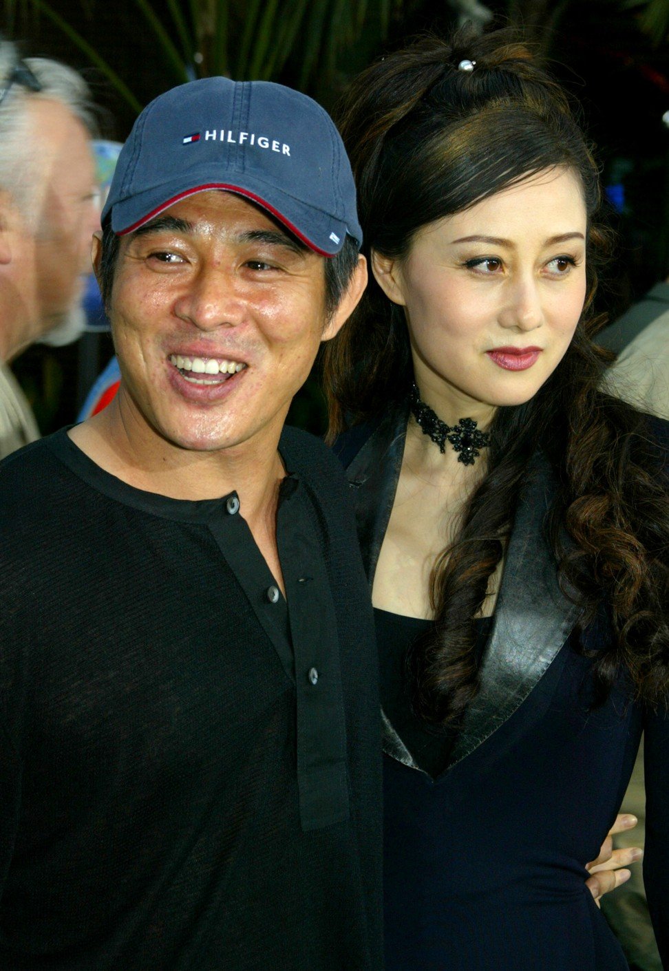 Jet Li and his wife Nina Li Chi arrive for the premiere of ‘Hulk’ in Los Angeles in June 2003. Photo: Reuters