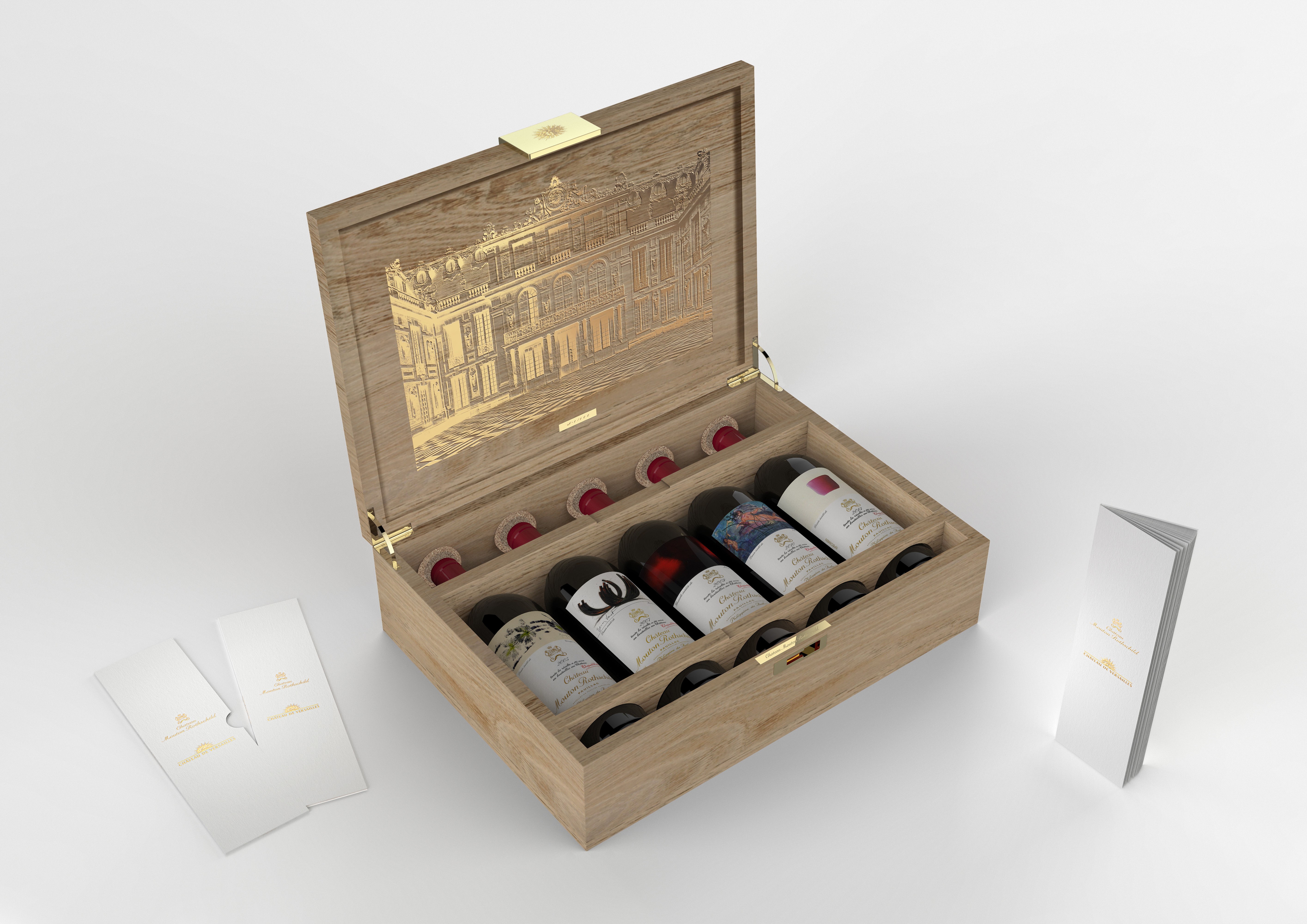 Château Mouton Rothschild 1965 専用ボックス入り Château Mouton Rothschild 1965 専用ボックス入り ワイン