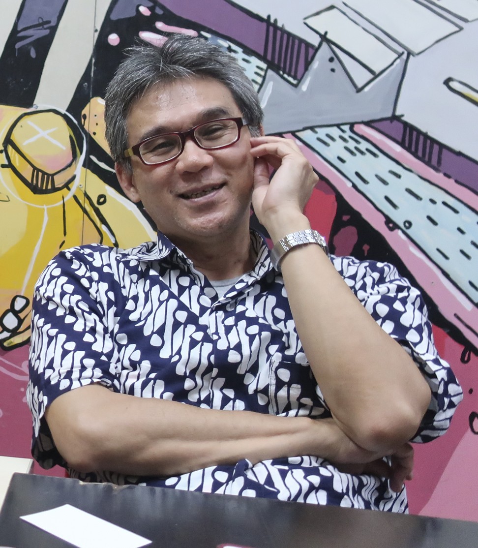 Marco Kusumawijaya, urban studies expert for Jakarta’s Governor’s Delivery Unit. Photo: Peter Janssen