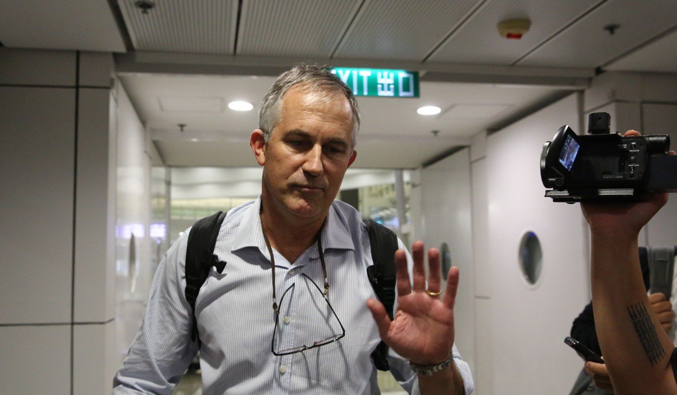 Victor Mallet was denied entry into Hong Kong. Photo: Edmond So